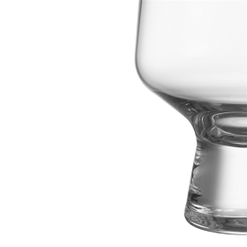 Solare Goblet 400ml Clear 2pc
