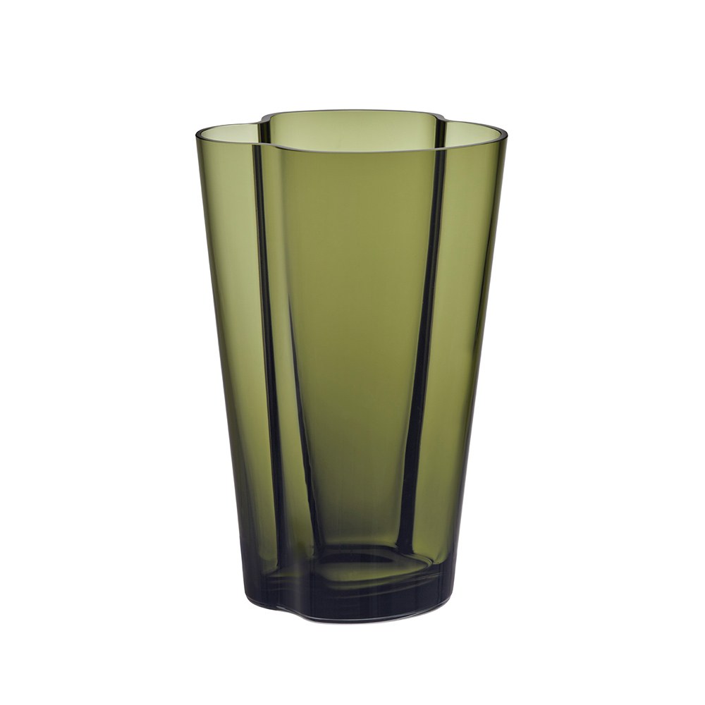 aalto vase 22cm moss green