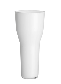 Solare Vase Tall 12x26cm White