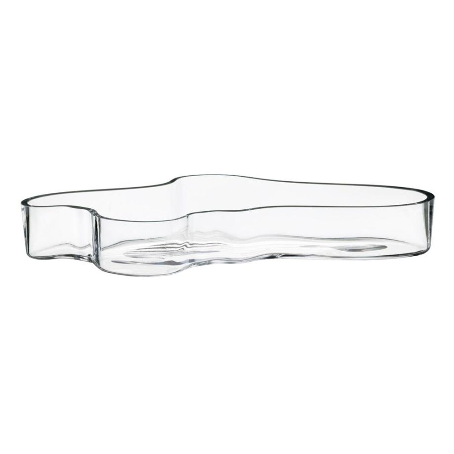 Aalto Bowl 38x5cm Clear