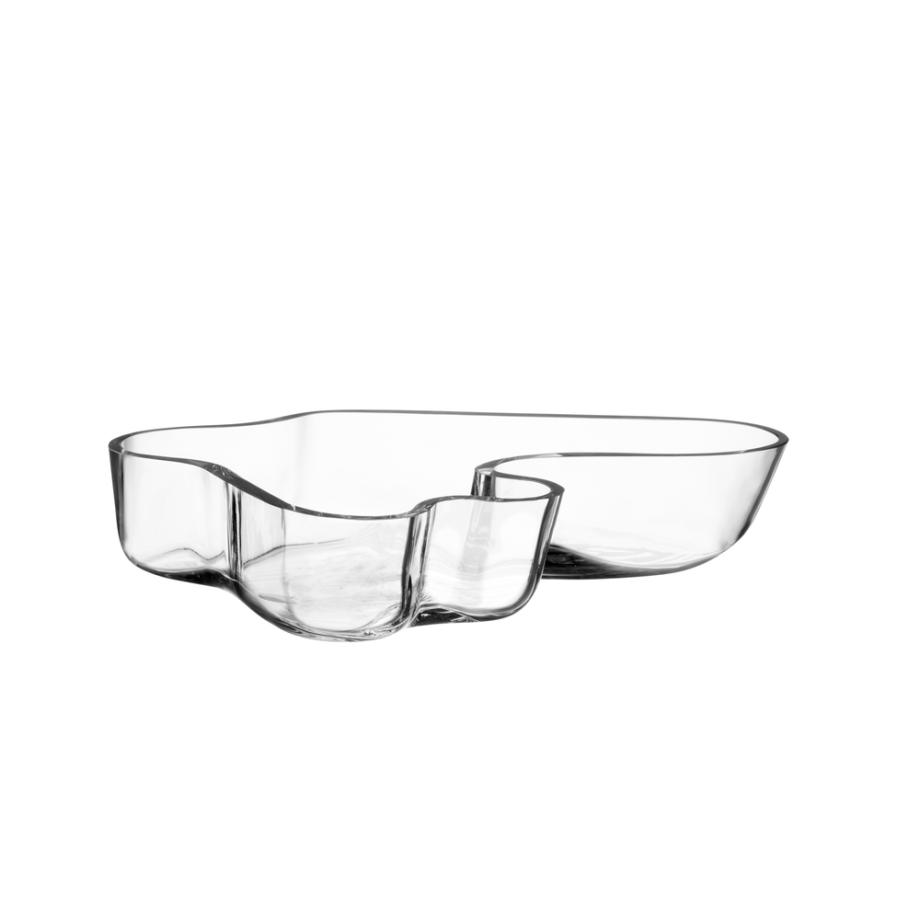 Aalto bowl 262x50mm clear