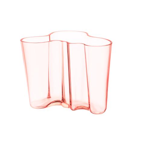 Aalto vase 160mm salmon pink
