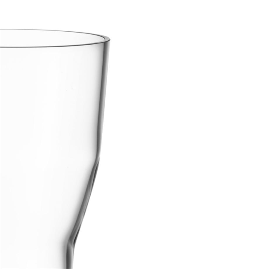 Solare Vase Tall 12x26cm Clear