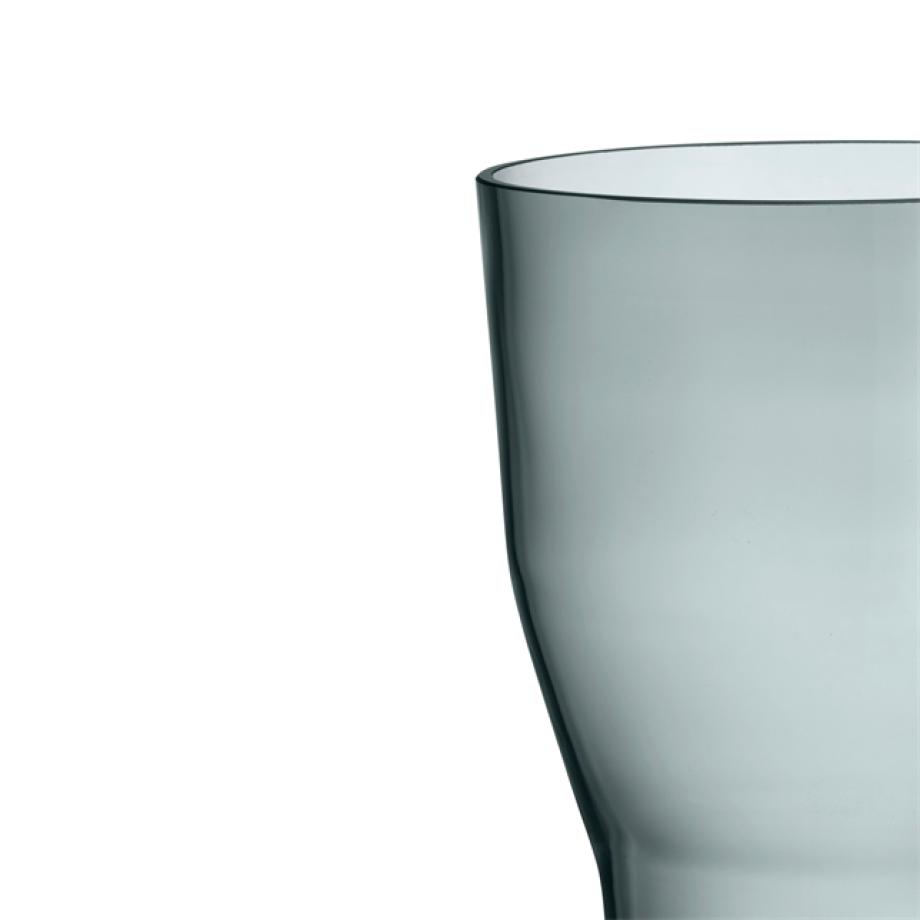 Solare Vase Tall 12x26cm Steel Grey