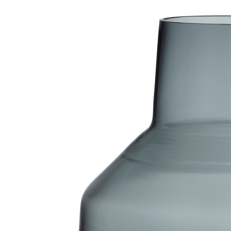 Solare Vase Low 22x20cm Steel Grey