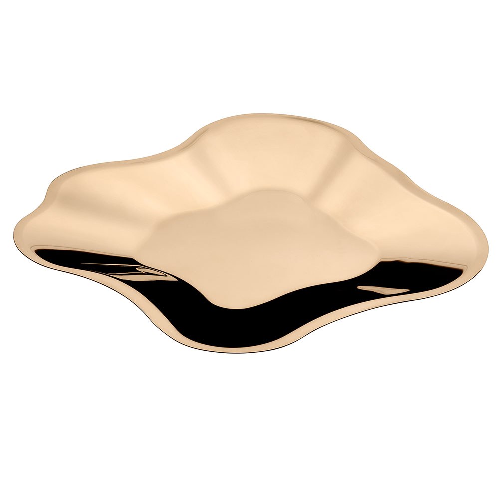 Aalto Metal Bowl Rose Gold 50.4cm