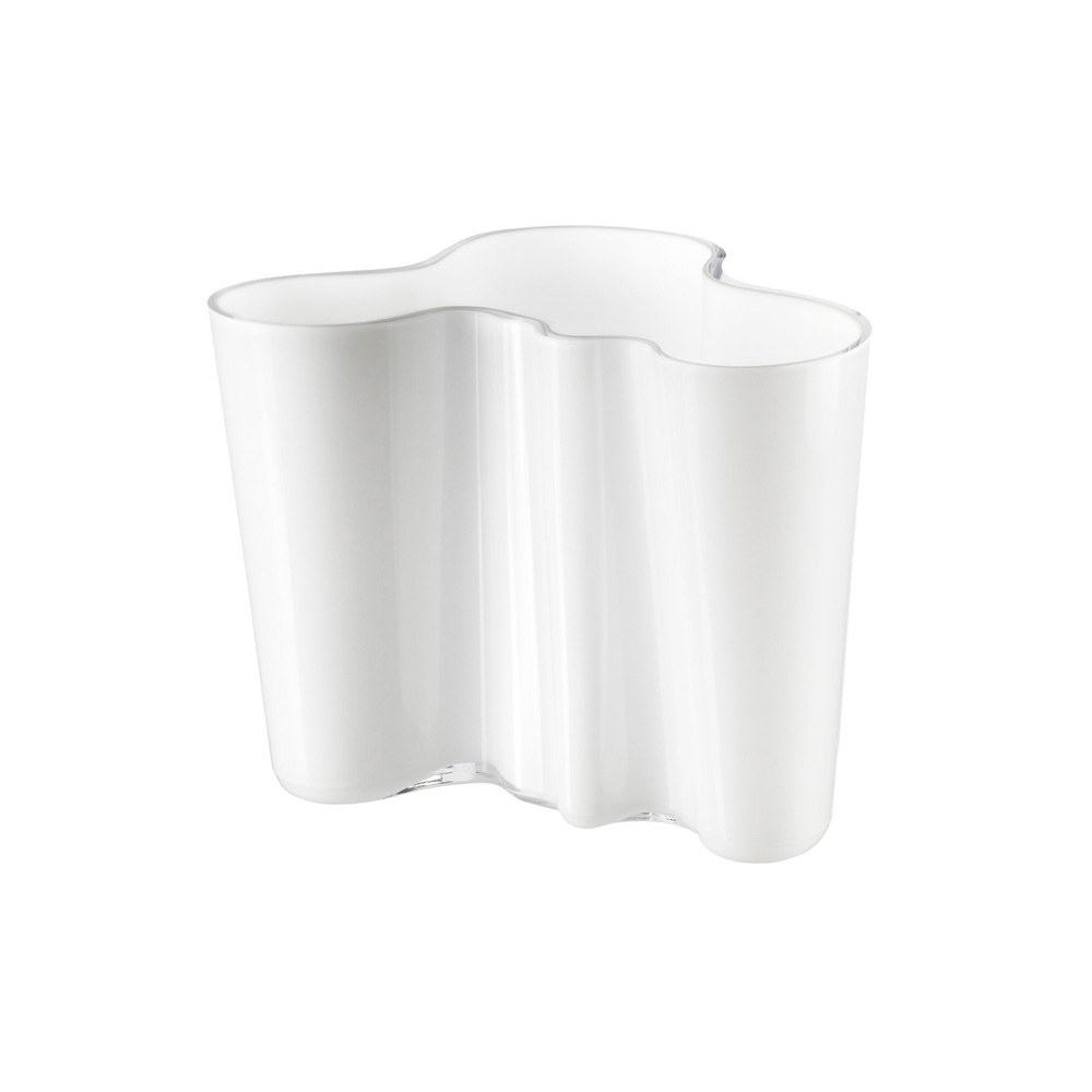 Aalto Vase 16cm Opal White