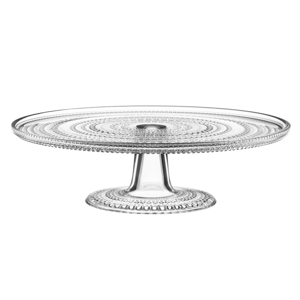 Kastehelmi Cake Stand 31cm Clear